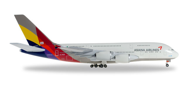 526272-001 Asiana Airlines Airbus A380-800 1:500