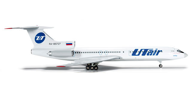 555838 Самолёт UTair Tupolev TU-154M 1:200