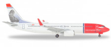 529280-001 Гражданский самолет Norwegian Air B737-800 1:500
