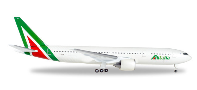 530118 Гражданский Самолет Alitalia Boeing 777-200 I-DISU 1:500