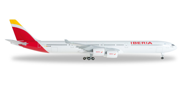 527804 Самолет Iberia Airbus A340-600 1:500