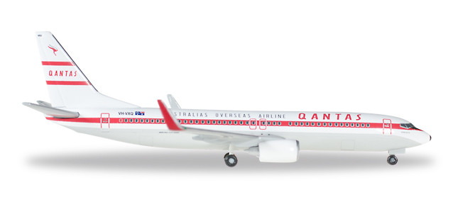 529020 Самолет Qantas Boeing 737-800 "Retro Roo II" 1:500