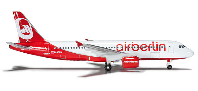 Самолет Air Berlin Airbus A320 1:500
