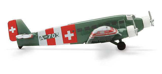 Самолет Swiss Air Force Junkers JU-52 1:400
