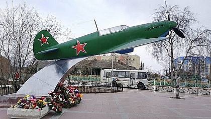 Самолет Як-7Б капитана Тарасова