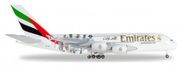 529242 Самолет Emirates Airbus A380 Real Madrid 1:500