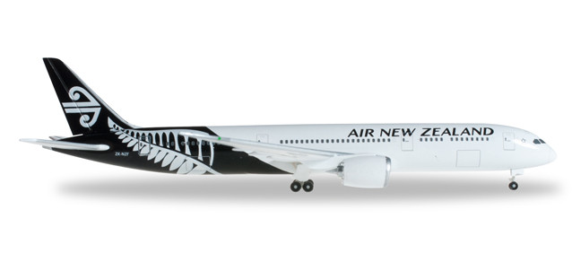 527873 Модель самолёта а\к Эйр Нью Зеланд Боинг 787-9 / Air New Zealand Boeing 787-9 Dreamliner 1:500