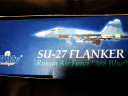 WW-1 Военный самолет Су 27 Российских ВВС "388 blue" 1:72