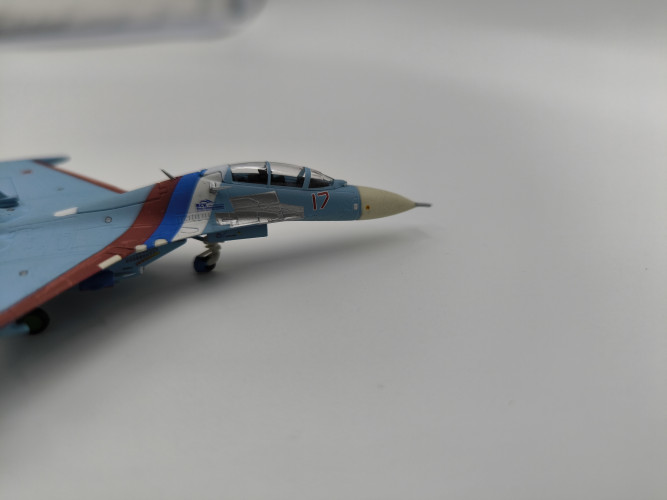 Самолет военный Су-27UB ВВС РФ 2007