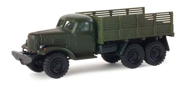 743013 Грузовой автомобиль ЗИЛ 157 для перевозки продуктов СССР 1:87
