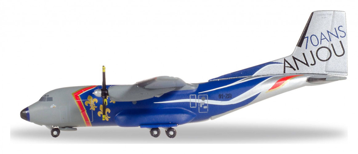 Военный самолет French Air Force Transall C-160 1:500