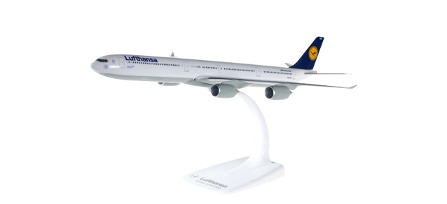 610025 Самолет Люфтганза А340  Lufthansa Airbus A340-600 1:250