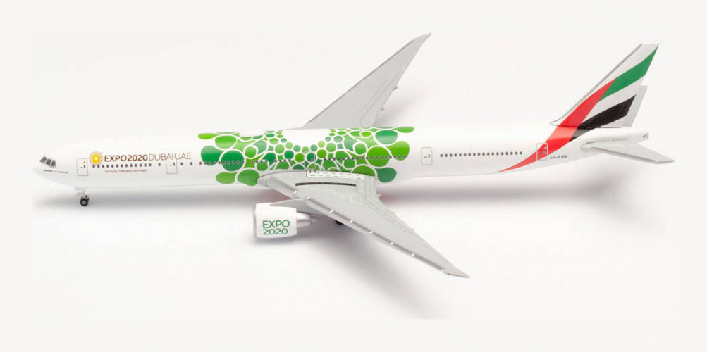 Самолет Boeing B777-300ER Emirates Expo 1:500