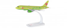 611909ст Гражданский самолёт S7 Airlines Airbus A319-100 1:200