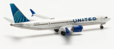 Самолет United Airlines Boeing 737 Max 9 1:500