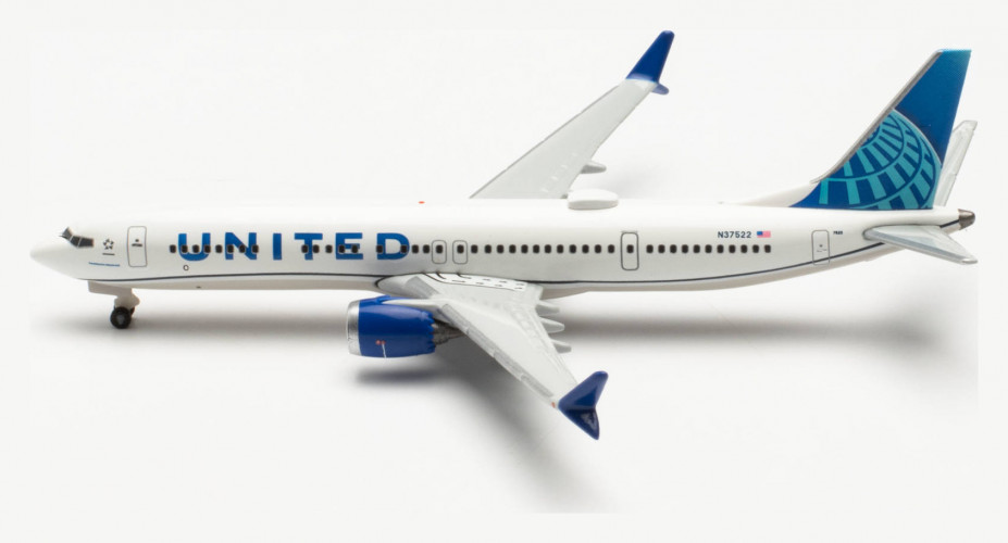 Самолет United Airlines Boeing 737 Max 9 1:500