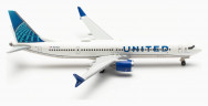 Самолет United Airlines Boeing 737 Max 9 1:500
