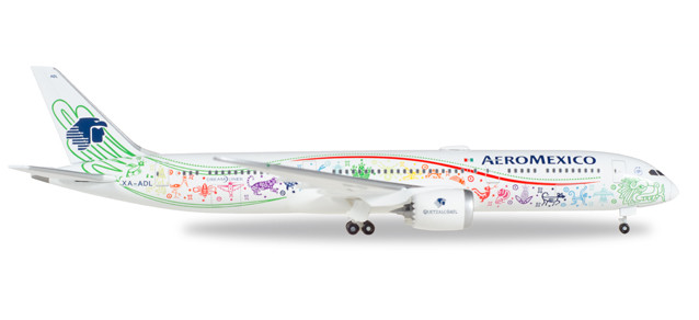 530415 Самолет Боинг 787 Aeromexico Boeing 787-9 Dreamliner "Quetzalcóatl" - XA-ADL