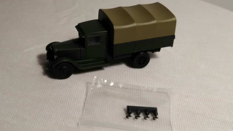 1273 Грузовой автомобиль ЗИС-5 крашеный с кунгом 1:87