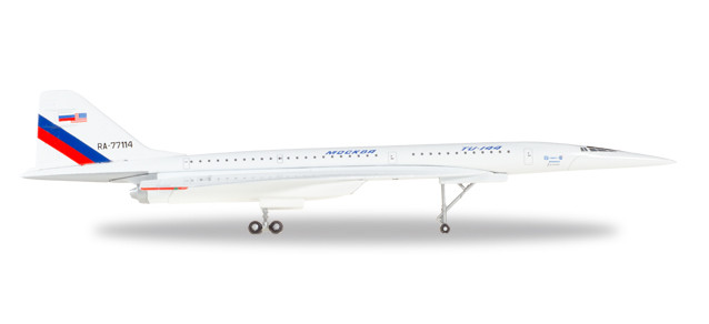 529426 Гражданский Самолет NASA Supersonic FL Tupolev TU-144L 1:500