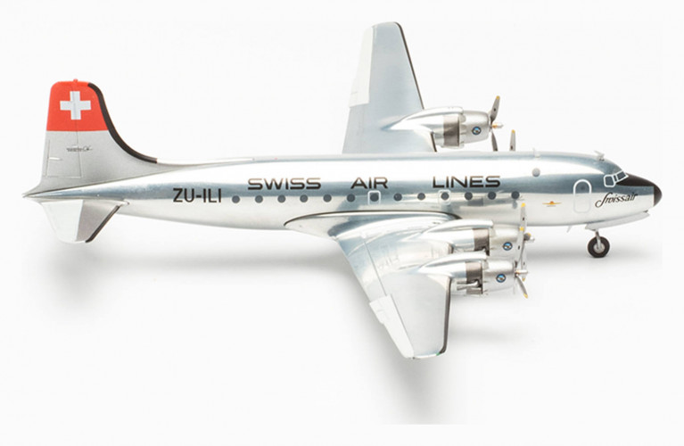 Самолет Swissair Douglas DC-4 1:200