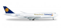 527187 Самолет Lufthansa Boeing 747-8 Intercontinental Siegerflieger 1:500