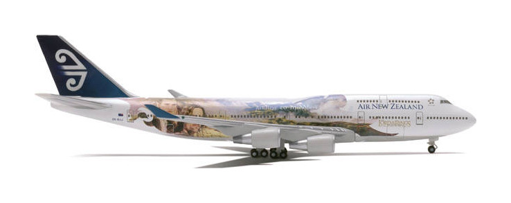 Самолет Air New Zealand Boeing 747-400 Legolas/Aragorn Серия Властелин Колец 1:500