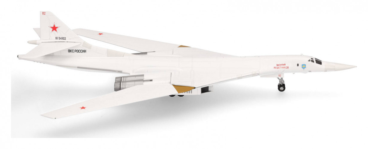 Самолет TU-160 ВВС России Решетников 1:200