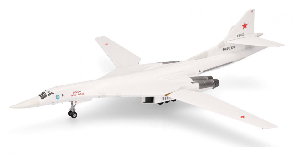 Самолет TU-160 ВВС России Решетников 1:200