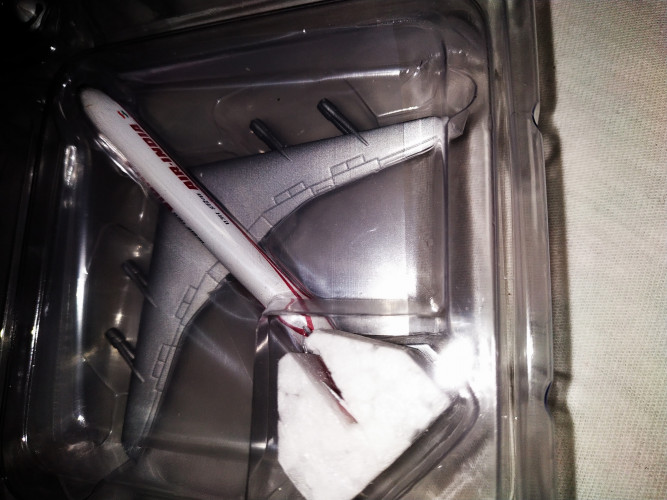 510660 Набор из 4-х моделей самолетов Рождественский календарь 2003 г. 1:500