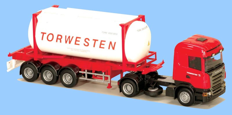 73840 Грузовой автомобиль Скания Scania Highl "Torwesten" 1:87