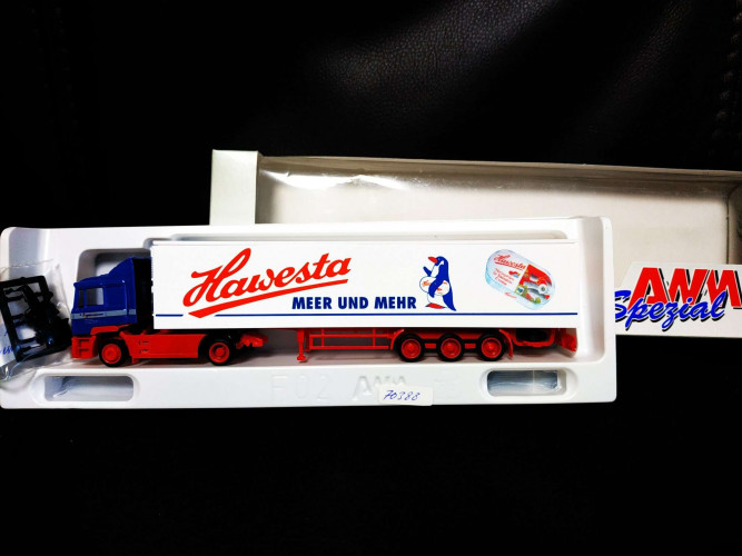 70388 Грузовик фура-рефрижератор MAN SZ Haivesta 1:87