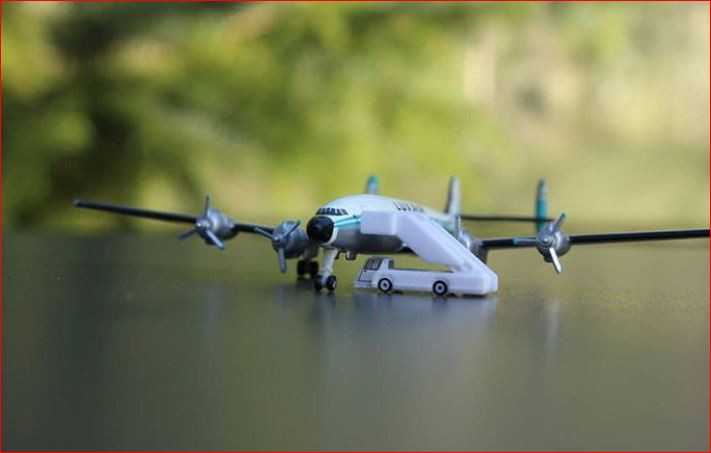 530507 Набор из 6 трапов для макета аэропорта 1:500