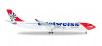 529495 Гражданский самолет Edelweiss Air Airbus A340-300 1:500