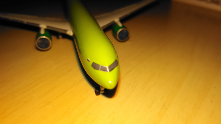 519274 Самолёт S7 Airlines Boeing 767-300 1:500