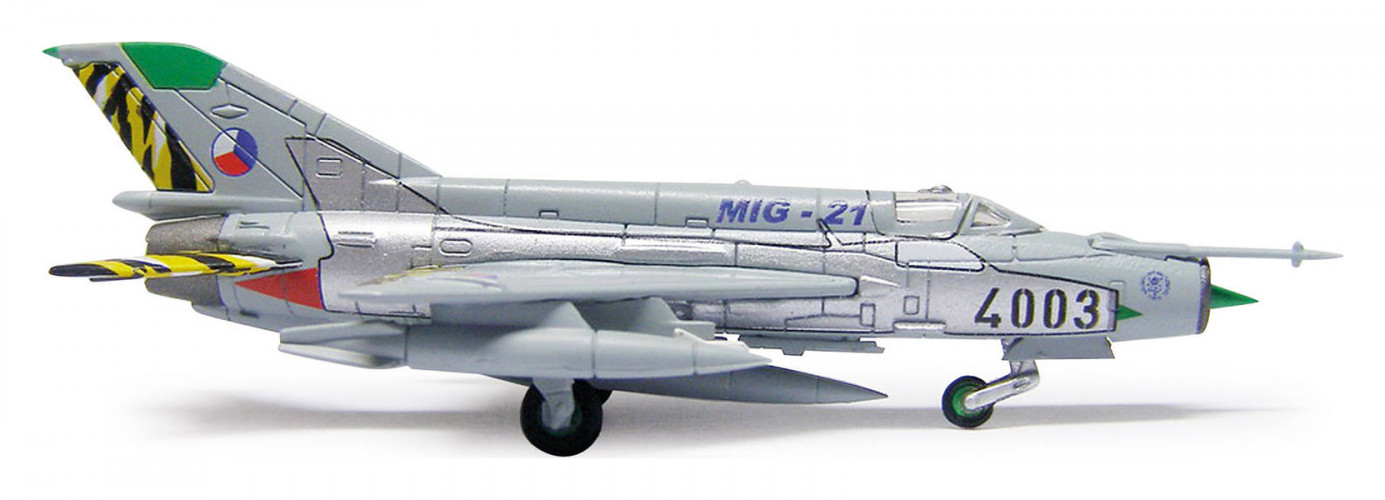 Военный самолет Czech Air Force Mikoyan MiG-21MF 1:200