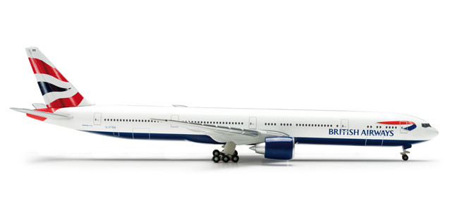 Самолёт British Airways Boeing 777-300ER 1:500