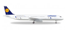 530491 Гражданский самолет Lufthansa Airbus A321 1:500