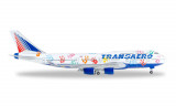 528818 Гражданский Самолет Transaero Airlines Boeing 747-400 Полет надежды 1:500