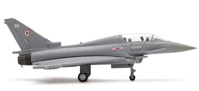 552028 Военный самолёт Royal Air Force 29 Squadron Eurofighter EF-2000 Typhoon 1:200