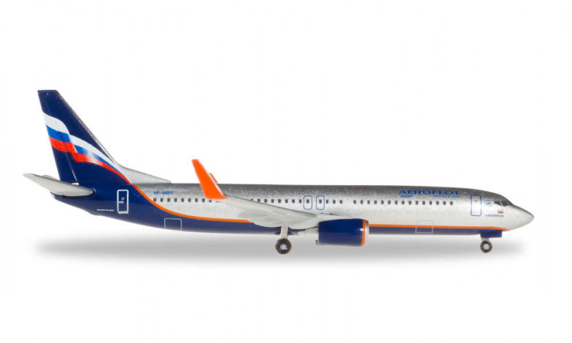 Самолет Боинг 737-800 Boeing 737-800 Александр Соложеницын 1:500