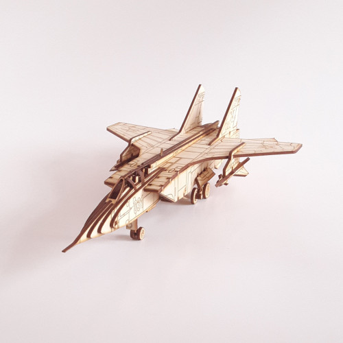 ЛиС-31 Конструктор из фанеры самолета истребителя 1:48