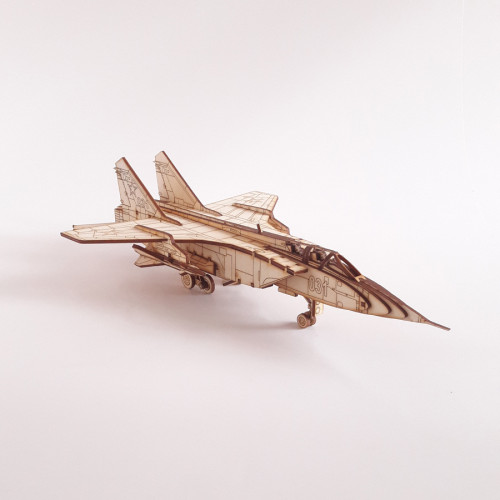 ЛиС-31 Конструктор из фанеры самолета истребителя 1:48