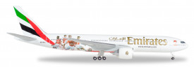 Самолет Emirates Boeing 777-200LR Arsenal London 1:500