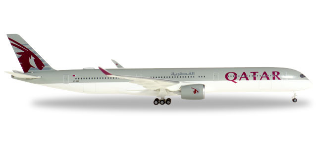 531597 Самолет Аирбас А350-1000 Qatar Airways 1:500