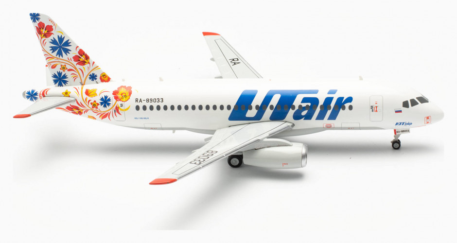 Самолет UTair Express Sukhoi Superjet 100 1:500