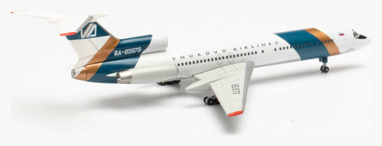 Самолет Vnukovo Airlines Туполев Ту-154M 1:500