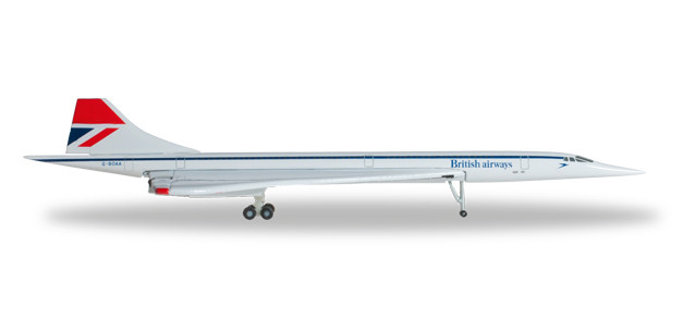 527477 Самолет British Airways Aérospatiale-BAC Concorde  1:500