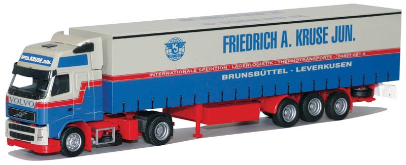 73852 Грузовой автомобиль Вольво Volvo "NEU" XL/Aerop. - G-KSZ "Kruse" 1:87