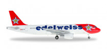 557146 Самолет Edelweiss Air Airbus A320 Борт HB-IHZ "Victoria" 1:200